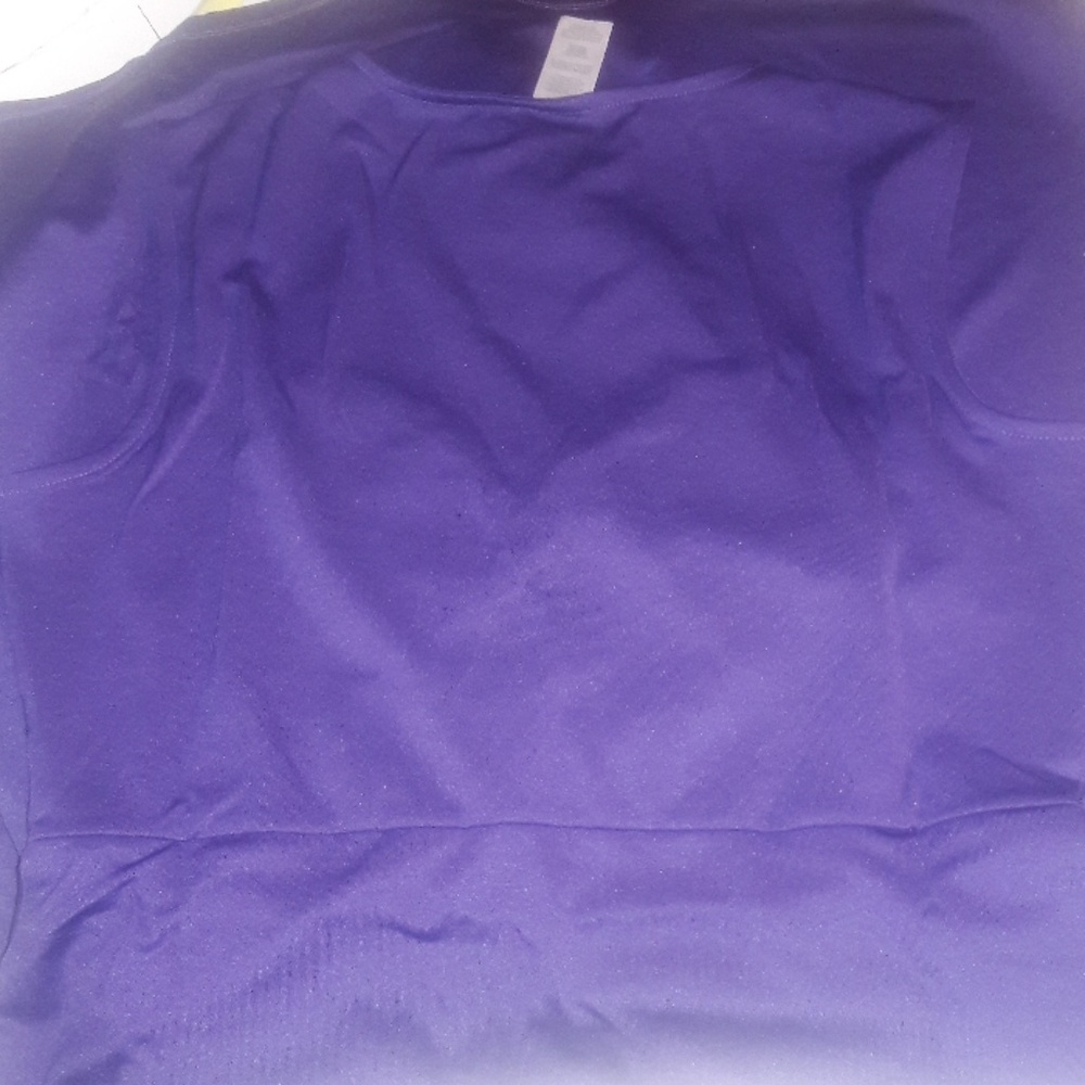 Ruched Front Dress Purple Sz M - Picture 8 of 8